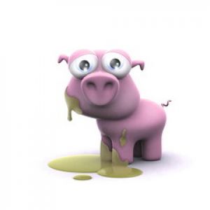 Maialino Cartone Carino