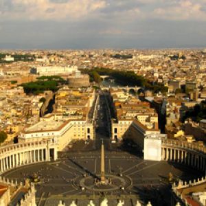 Vista della Basilica di San Pietro
