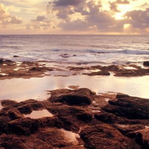 Sereno Tramonto sull'Oceano