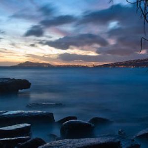 Sereno Tramonto sull'Oceano