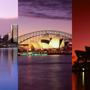 Sydney Opera House al Tramonto