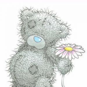 Orsetto Carino con Fiore