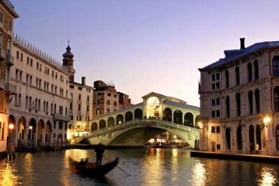 Ponte di Rialto al Tramonto - wallpaper preview