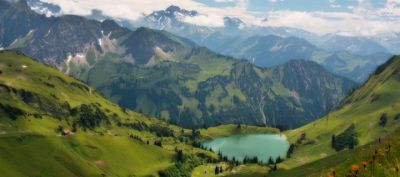 Paesaggio montano mozzafiato - wallpaper preview
