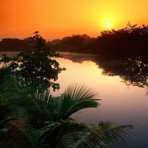 Tramonto Sereno sul Acqua