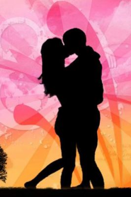 Siluetta Romantica di Coppia - wallpaper preview