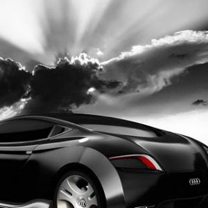 Elegante Audi Nera