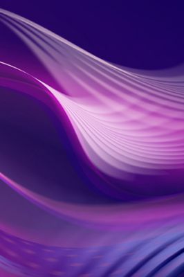 Onde Viola Vibranti - wallpaper preview
