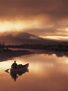 Canoismo al Tramonto Sereno - wallpaper preview