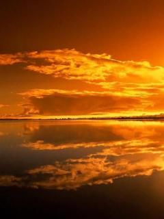 Stupenda Riflesso del Tramonto - wallpaper preview