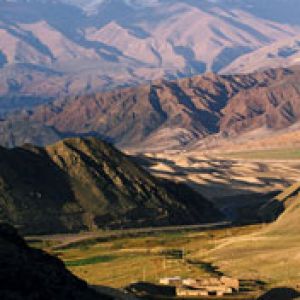 Maestoso paesaggio montano
