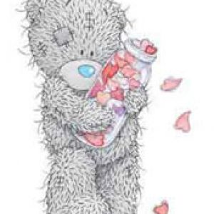 Orsetto Carino con Cuori