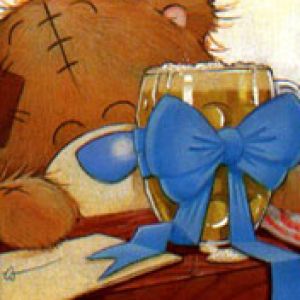 Orso Carino con Birra