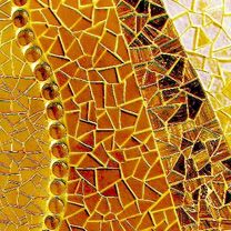 Mosaico Dorato - wallpaper preview