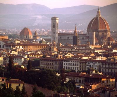 Panorama di Firenze al Tramonto - wallpaper preview