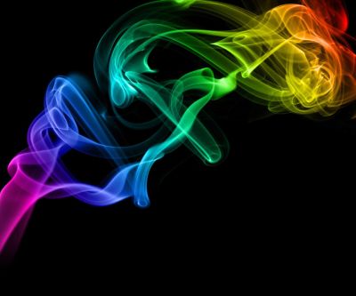 Arte Astratta di Fumo Colorato - wallpaper preview
