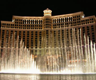 Fontane del Bellagio di Notte - wallpaper preview