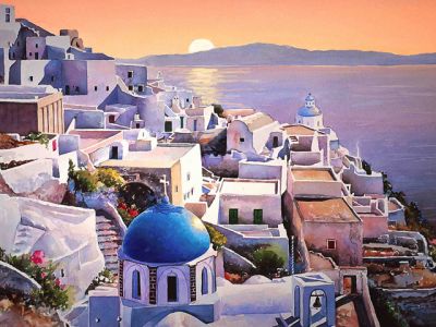 Tramonto a Santorini