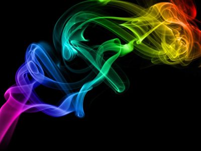 Arte Astratta di Fumo Colorato - wallpaper preview
