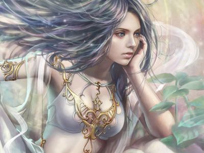 Arte Fantasy di Donna Incantevole - wallpaper preview