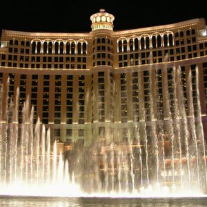 Fontane del Bellagio di Notte