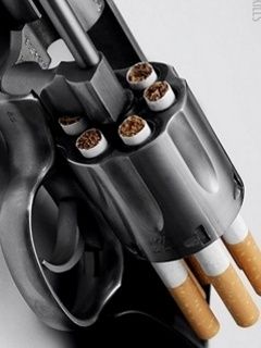 Revolver con Sigarette