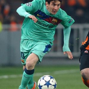 Lionel Messi in Azione