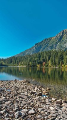 Lago Montano Sereno - wallpaper preview
