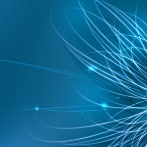 Pattern di Luce Astratta Blu