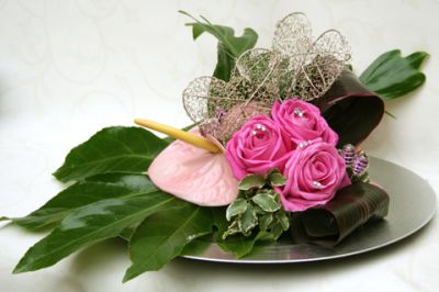 Composizione Floreale Elegante - wallpaper preview