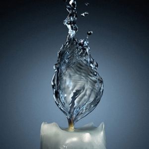 Splash d'Acqua Fiamma di Candela