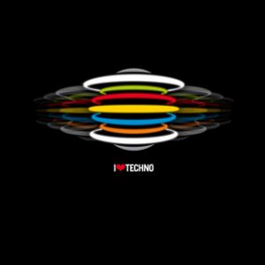 I Love Techno Sfondo
