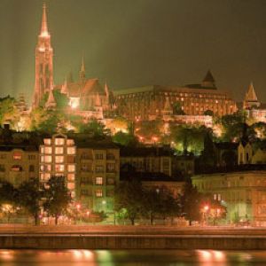 Panorama Notturna di Budapest