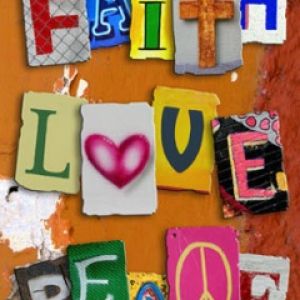 Tipografia Fede Amore Pace