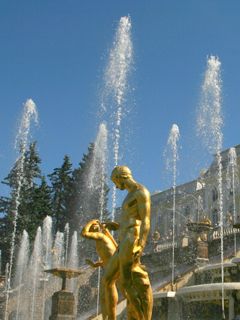 Scultura della Fontana Dorata - wallpaper preview