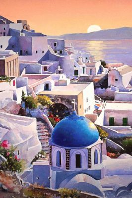 Tramonto a Santorini