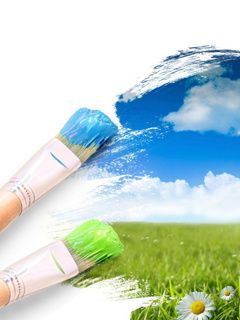 Pittura Creativa della Natura - wallpaper preview