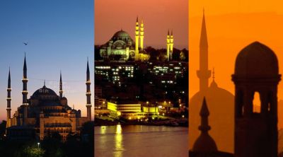 Skyline di Istanbul al Tramonto - wallpaper preview