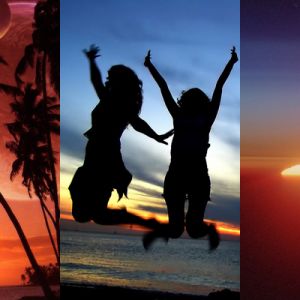 Gioia al Tramonto e Vibrazioni Cosmiche
