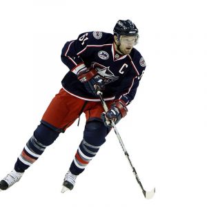 Giocatore di Hockey in Azione