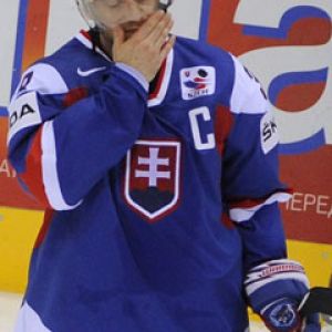 Giocatore di Hockey Slovacco