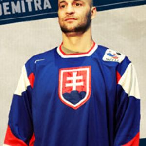 Giocatore di Hockey con Maglia Slovacca