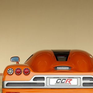 Koenigsegg CCR Auto Sportivo Arancione