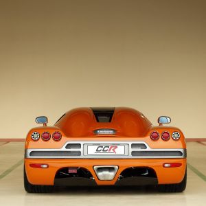 Vista Posteriore della Pagani Zonda CCR