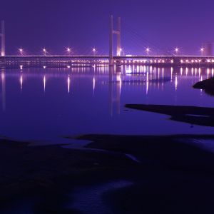 Riflesso del Ponte Notturno