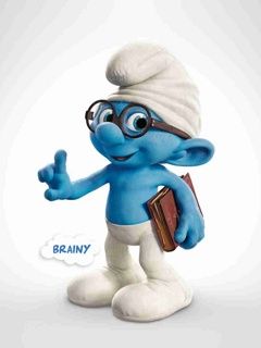 Personaggio Brainy Smurf - wallpaper preview
