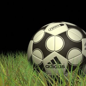 Pallone da Calcio Adidas sull'Erba