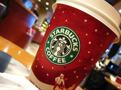 Tazza di Caffè Festiva Starbucks - wallpaper preview