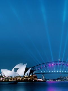 Sydney Opera House e Harbour Bridge - wallpaper preview