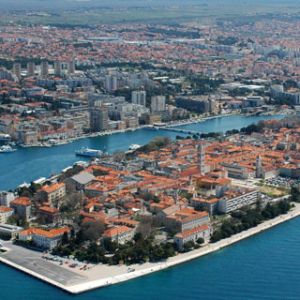 Vista Aerea di Spalato, Croazia